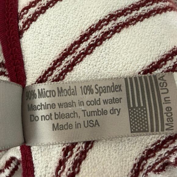 Go Couture Ribbed Stripe Maxi Dress Modal Blend Short Sleeve | XL - Picture 6 of 11